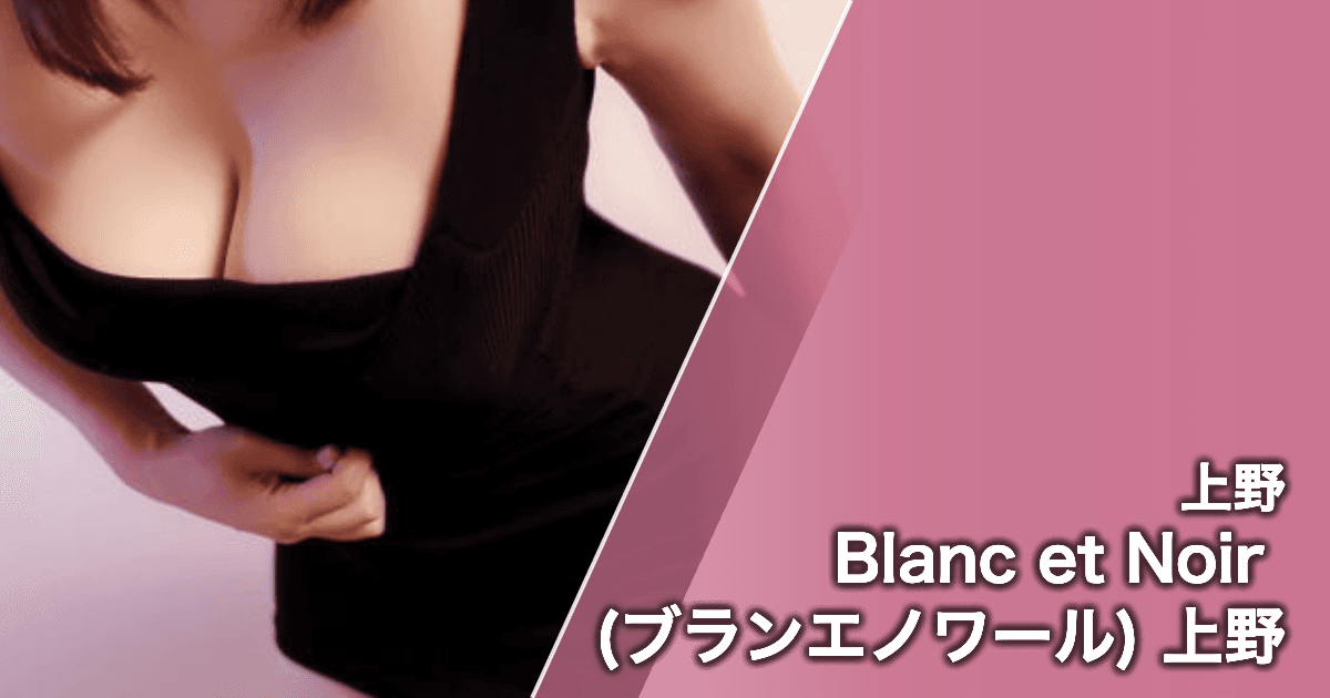 Blanc et Noir (ブランエノワール) 上野