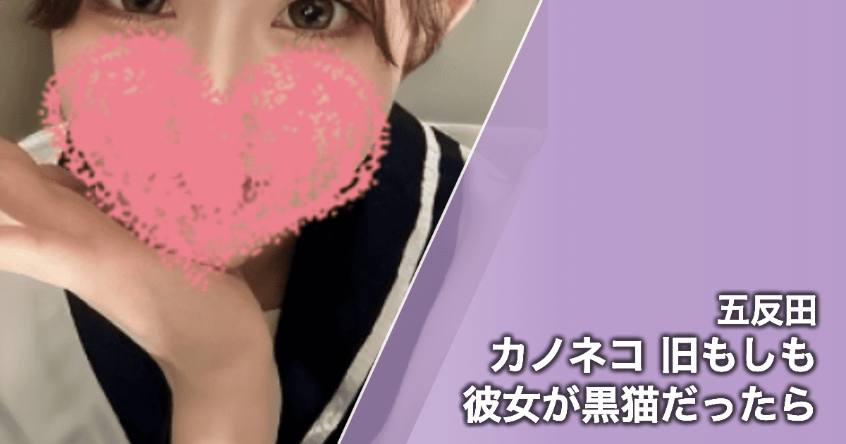 カノネコ 旧もしも彼女が黒猫だったら
